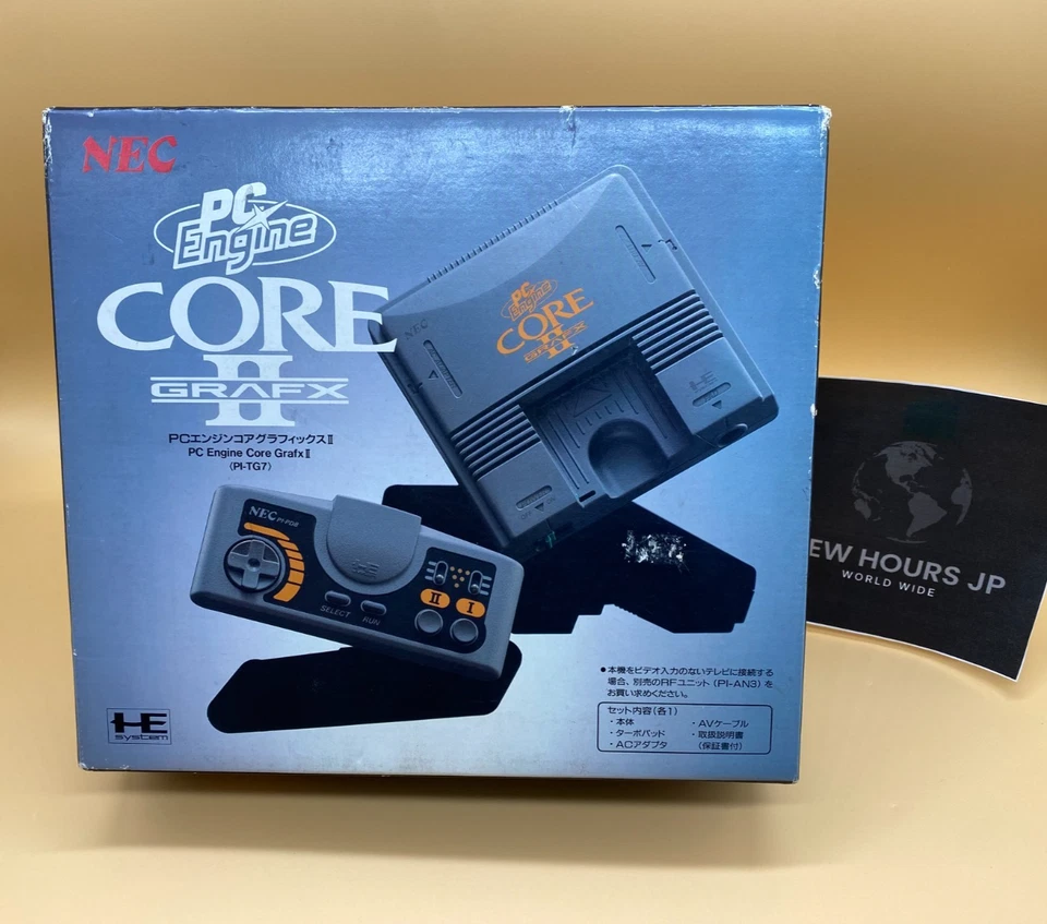 NEC PC Engine Core Grafx II Console Boxed set Tested Working NTSC-J - Image 3 of 4