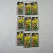 TROUT MAGNET JIG HEADS 9 Packs Of  25 Gold And Silver