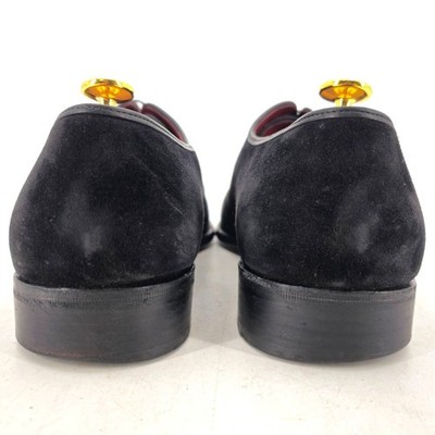 Salvatore Ferragamo Italy Men size 13D Black Suede Dress Shoes Plain-toe Oxfords Salvatore Ferragamo Italy Men size 13D Black Suede Dress  main image 3