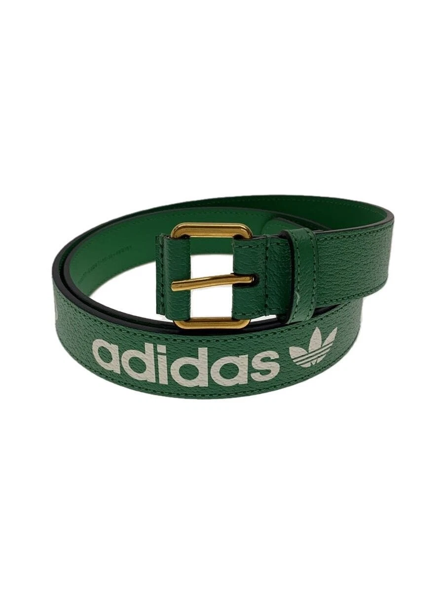 GUCCI × Ceinture adidas Cuir Vert Homme 702277 U4DBT
