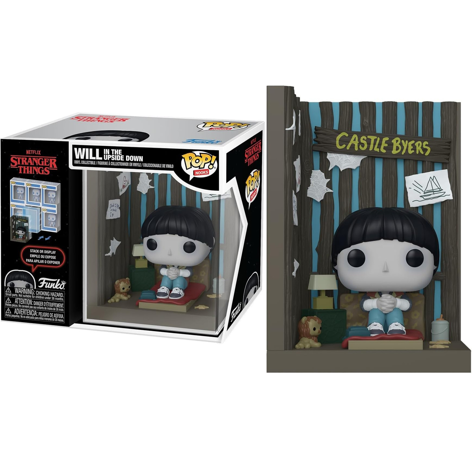 Funko Pop! Stranger Things Will Byers Upside Down - Pop Nook 86245 - 3
