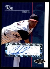2006 Just Minors Justifiable #JF-35 Chaz Roe Autograph