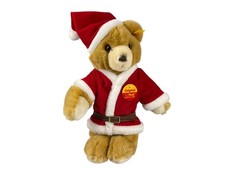 Steiff Animal Teddy Bear 670145 Christmas Teddy Bear 26cm. Excellent Condition