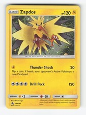 Zapdos Holo Promo SM Promos SM145 LP on eBay