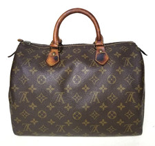 Louis Vuitton Monogram Speedy 30 Hand Bag M41...