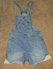 Children  s Place Girls Light Denim Overalls Size 12