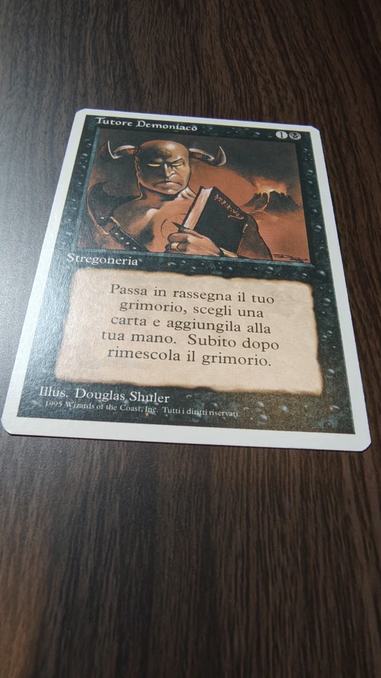 Demonic Tutor Revised Edition Regular Magic Italian 3ed - Image 3 of 4