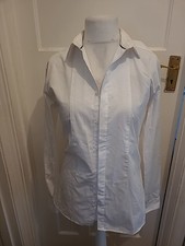 Mens Limited Edition Size 15.5 Slim Fit White Shirt Long Sleeve