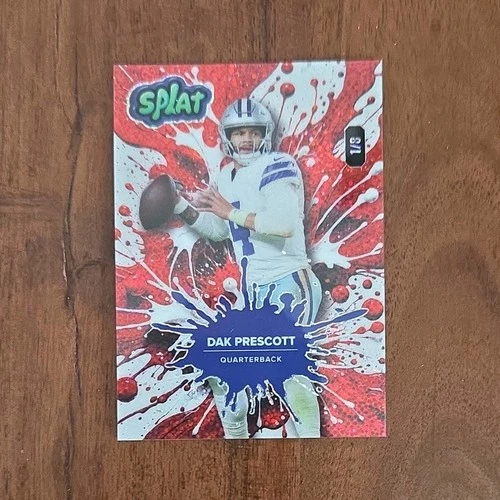 Wild Card Splat Dak Prescott SBRED02-DP 2025 Football Trading Card 1/8