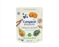 Box of 24 Compleat Pediatrics Organic Blends Plant Based Tube Feeding Formula