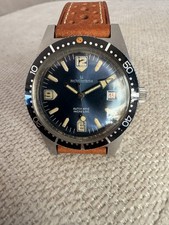 Skin diver Montre Vintage Automatique Michel Herbelin Watch Uhren