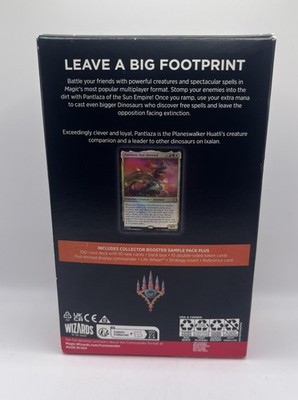 mtg lost caverns of ixalan commander deck veloci-ramp-tor MTG Commander Deck EDH Deck Pantlaza, Sun-Favored 100 Magic Cards –  Moonveil Games main image 0