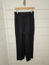 Vintage 90s Fundamental Things size 10 black pleated pants