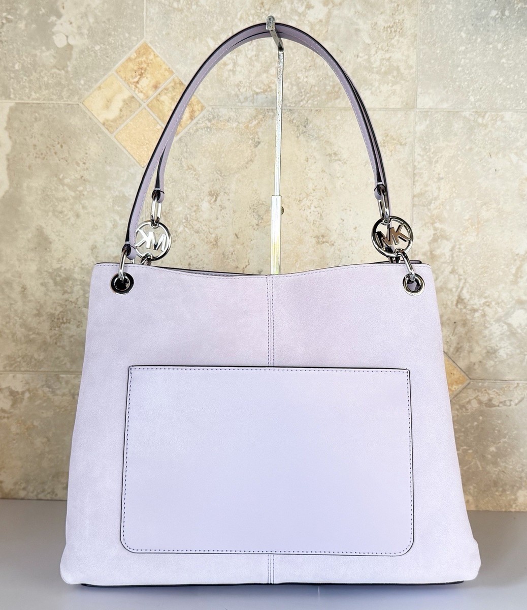 Michael Kors Christina Large Triple Gusset Shoulder Tote Bag Light