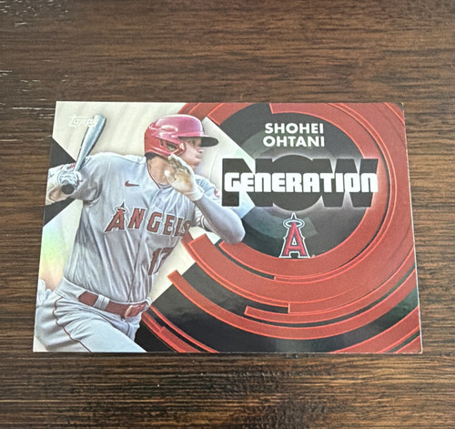 Topps 2022 Series 1 Generation Now Shohei Ohtani #GN-6 Angels Insert