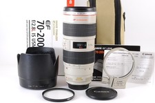 Canon EF 70-200mm F/2.8 L IS USM Zoom Lens Full Frame Tested Working From Japan