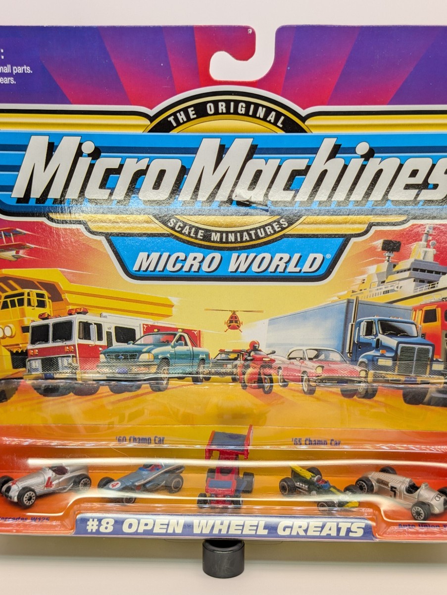 Micro Machines 75029 Micro World #8 Open Wheel Greats Sealed