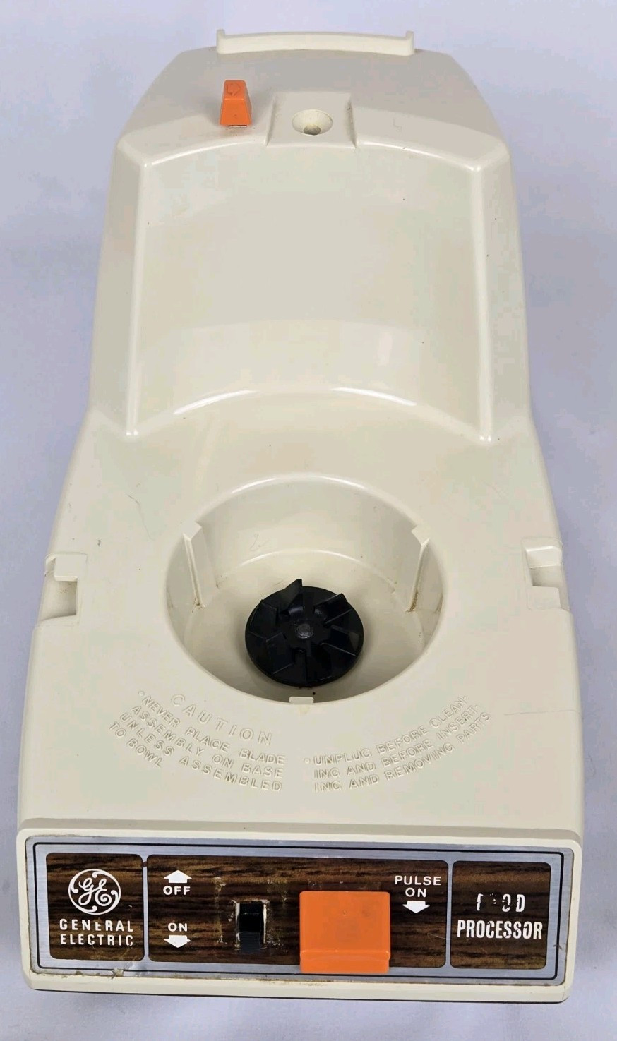 General Electric GE Food Processor Replacement Working Base Model D3FP1 Vintage