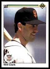 Will Clark 1990 Upper Deck #50 Giants MLB READ FREE SHIPPING AutographDen