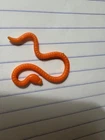 Star Wars Vintage original 1980 Yoda Snake Orange Kenner Action Figure Accessory