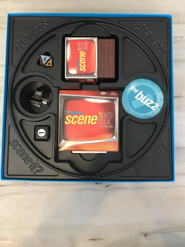 2004 Scene It TV Edition DVD Board Game Screen Life, Trivia Word Play - Image 4 of 4