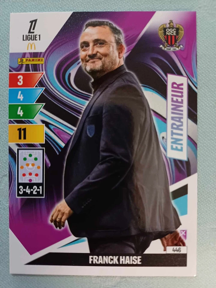 PANINI ADRENALYN XL LIGUE1 2025 CARTES ENTRAINEURS AU CHOIX - Photo 3/4