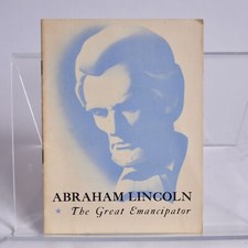 Abraham Lincoln The Great Emancipator Booklet John Hancock 1926