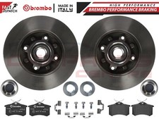 Citroen Peugeot Rear 249mm Brembo Brake Discs Bearings Abs Pad Set - Lucas Type Citroen Peugeot Rear 249mm Brembo Brake Discs Bearings Abs Pad Set - Lucas Type