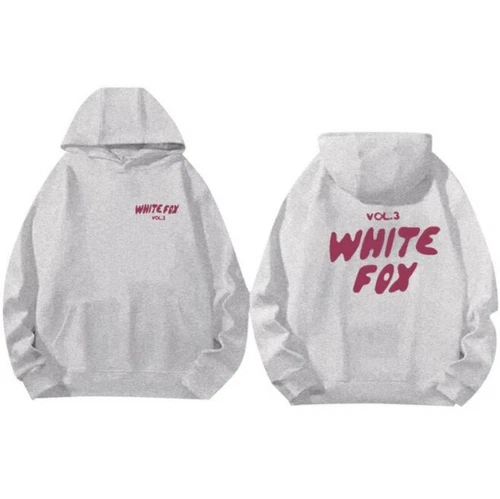 Women Girls Black ⭐Fox ⭐Hoodie Hooded Sweatshirt Pullover Casual Sports Tops - Picture 15 of 31