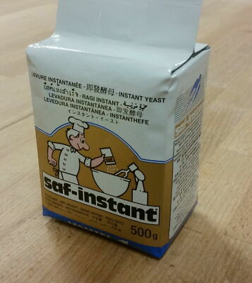 Trockenhefe original Saf-Instant Gold  Bäcker Trocken Hefe 500g