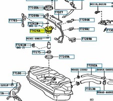 Genuine 7702452020 Toyota Plate Sub-Assy Fuel Suction 77024-52020 OEM
