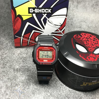 spider man g shock watch