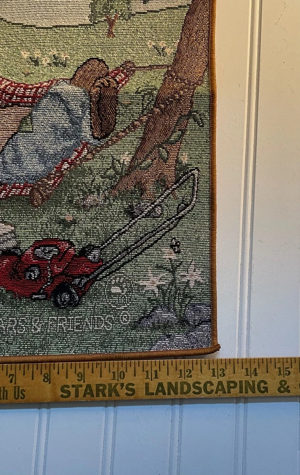 "Tapiz colgante de pared Boyds Bear and Friends 17""X 13""" Foto 3 de 4