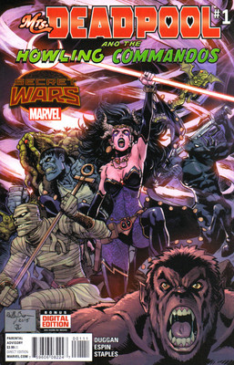MRS DEADPOOL and the Howling Commandos #1 - Secret Wars - Back Issue