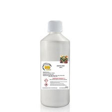 Acetic Acid 80% High Purity Technical Grade 1000ml (500ml x2) Free UK PP