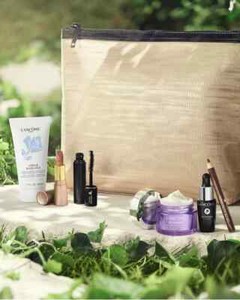 Lancome Énergie 7pc Ensemble cadeau de maquillage pour soins de la peau, NEW 2025