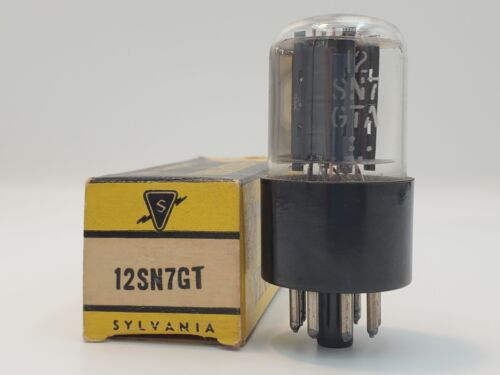 Vintage 1954 GE 12SN7GTA Tube, Etracer Tested Used, Extra High Gain!! - Picture 1 of 8