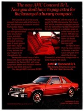 1978 Amc Concord Dl Car -original Print Ad 8in X 11in Advertisement 1978 Amc Concord Dl Car -original Print Ad 8in X 11in Advertisement