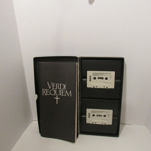 Solti Verdi Requiem, L.Price, J. Baker, V. Luchetti J. Van Dam, Text, Cassettes - Picture 11 of 12