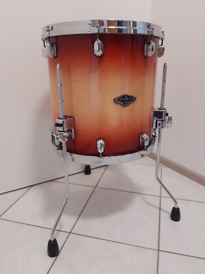 Tama Starclassic New Birch Bubinga Floor Tom 14x14 Sunset Natural Glossy Fade