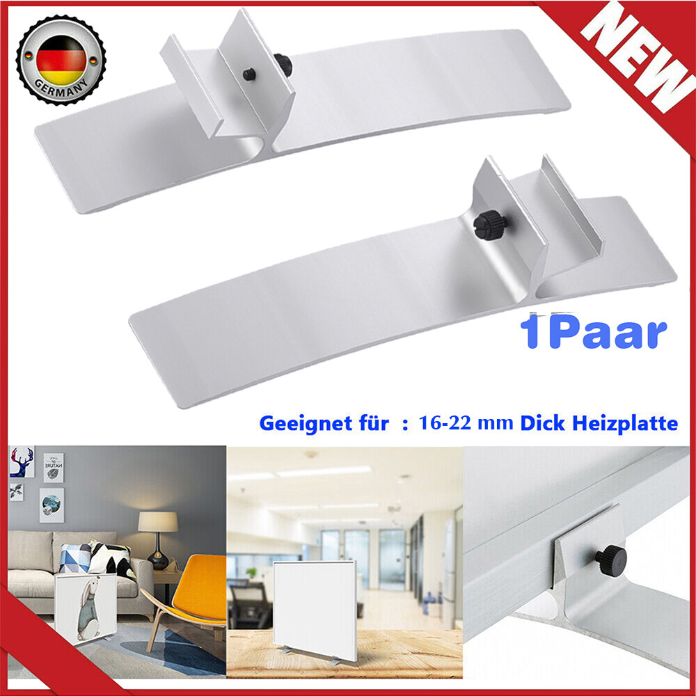 1Paar Standfüße Standfuß Infrarotheizplatte Infrarotheizer Heizplatte Heizpaneel