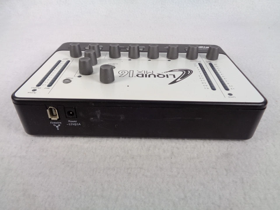 FocusRite Liquid Mix 16 Firewire Mixer Compression EQ Emulation w/ Power Tested - Image 3 of 4