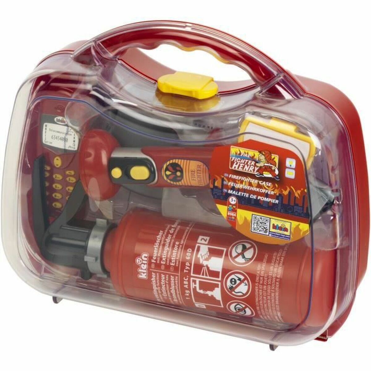 Set da Pompiere Klein Fire Fighter Henry 1 Pezzi