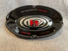 Winston No Boundaries No Bull Black Ceramic Ashtray