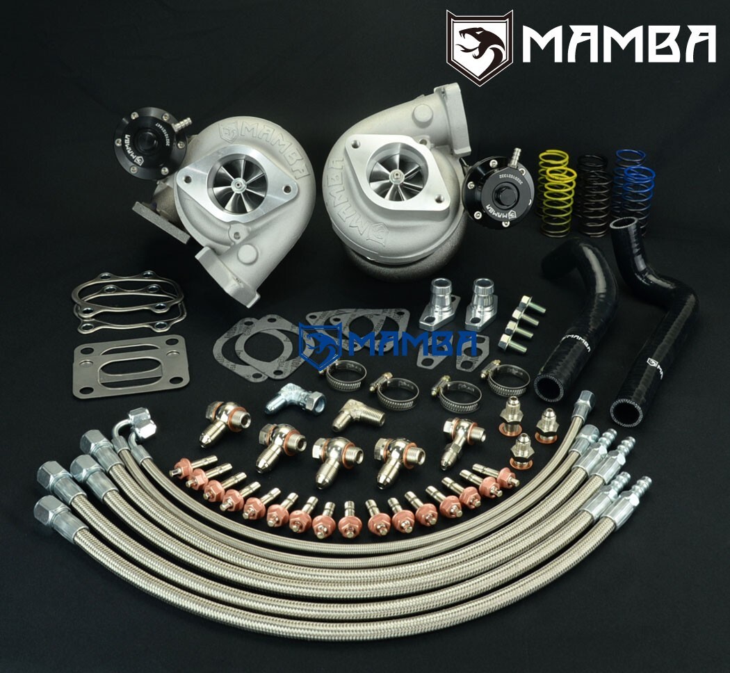 MAMBA Bolt-On Ball Bearing Twin Turbo/ For Nissan 300ZX Z32 MAMBA Bolt-On Ball Bearing Twin Turbo/ For Nissan 300ZX Z32