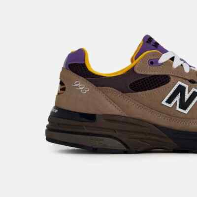 New Balance 993 Mushroom Midnight Violet U993MU Men's US5-14 NEW