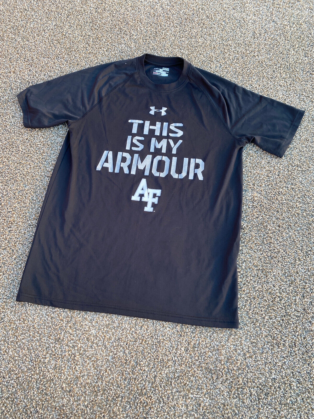 Under Armour Air Force Falcons Shirt Mens M Short Sleeve is My Armour | eBay