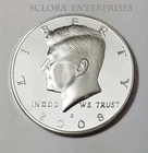 2008 S KENNEDY *90% SILVER PROOF* HALF DOLLAR