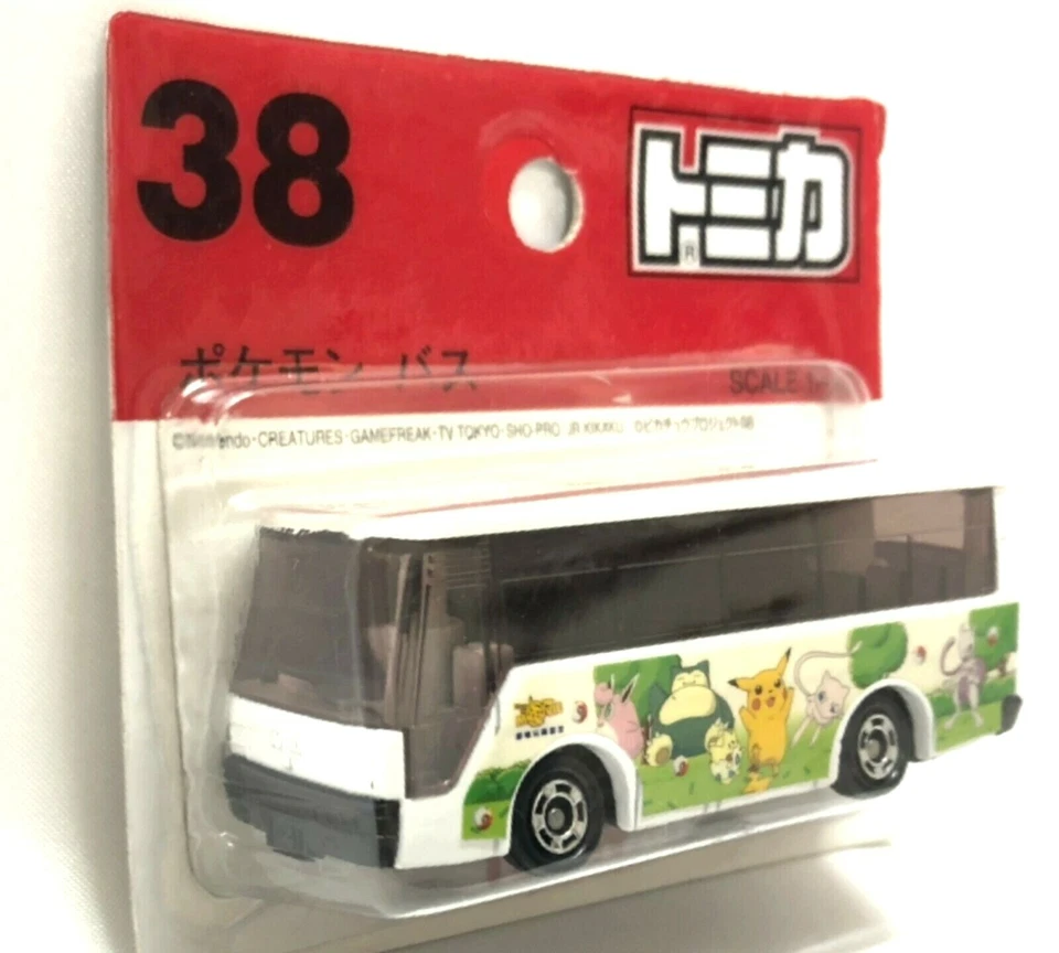 TOMICA POKEMON BUS Nº38 ISUZU Coche Miniatura Tomy Descontinuado 1998 Sin Abrir Foto 2 de 4
