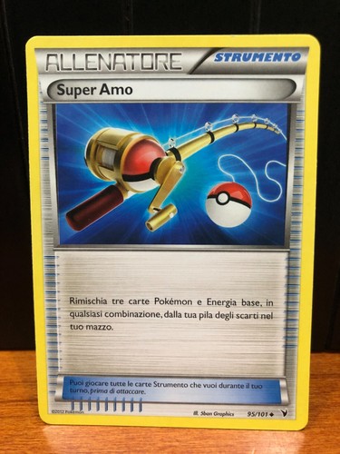CARTA POKEMON SUPER AMO 95/101 VITTORIE REGALI 2012 NON COMUNE ITALIANO